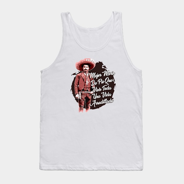 Mexican Revolution Hero Tank Top by Yoko Momoka